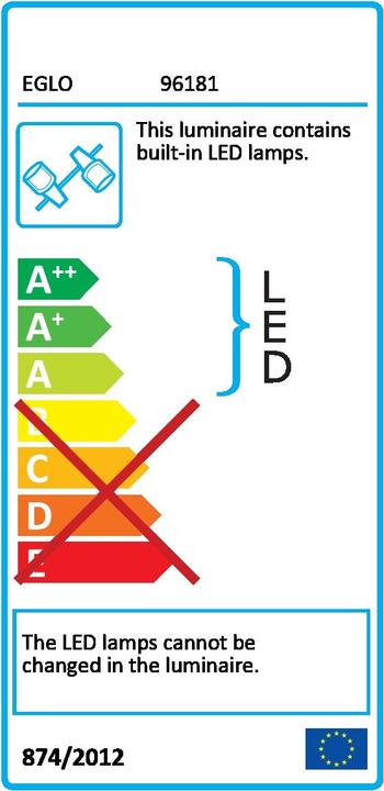 Energy Label EGLO Cardillio 1 (1200 lm)