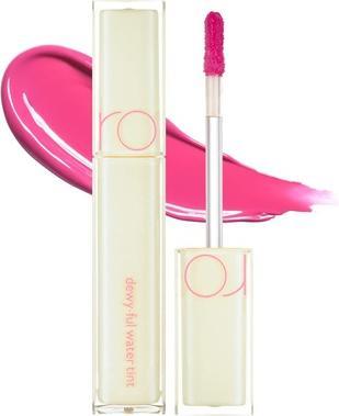 Produktbild Rom&Nd Dewyful Water Tint Lip Gloss 10 Murmur Pink 0.18 fl oz Longlasting Moisturizing Natural MLBB (10 Murmur Pink)