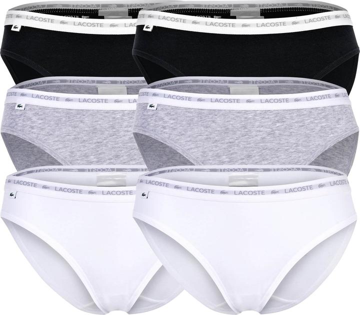 Produktbild Lacoste 6-pack Stretch Cotton logo briefs (L, 6er Pack)