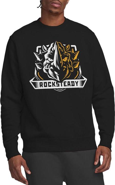 Actual product image Teenage Mutant NT Unisex Adult Rocksteady Sweatshirt (L)