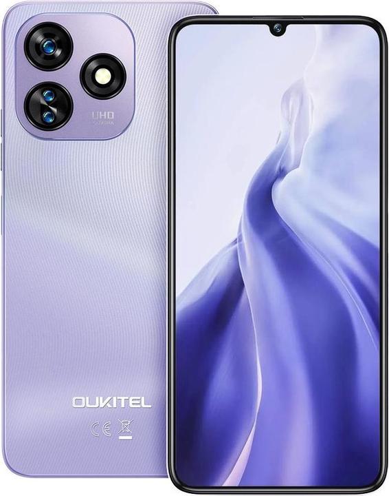 Produktbild Oukitel Smartphone C51 Smartphone 6Gb/128Gb, Purple (128 GB, Purple, 6.80", 13 Mpx)