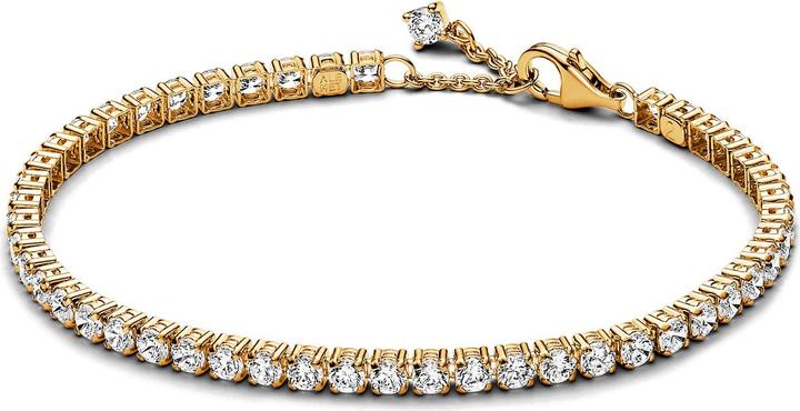 Actual product image Pandora Tennis bracelet (20 cm, Gold plated)