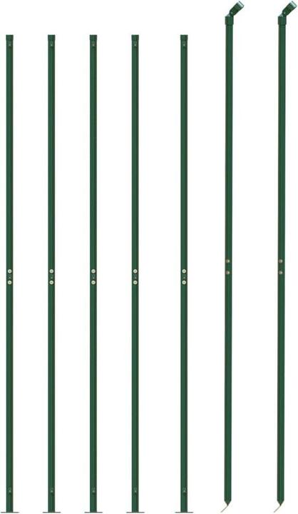 Actual product image VidaXL Maschendrahtzaun mit Bodenflansch 2,2x10 m