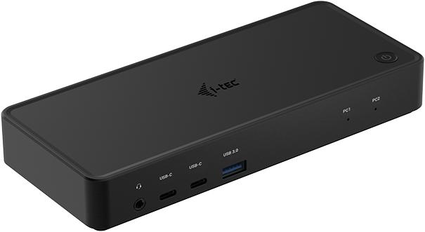 Produktbild i-tec USB-C Dual KVM Display Docking Station 4K (USB-C, 9 Ports)