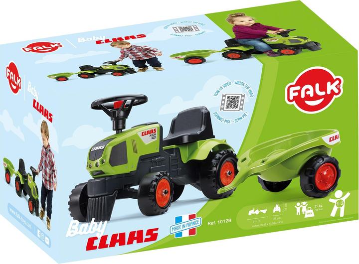 Produktbild Falk Toys Claas Rutscher + Anh.