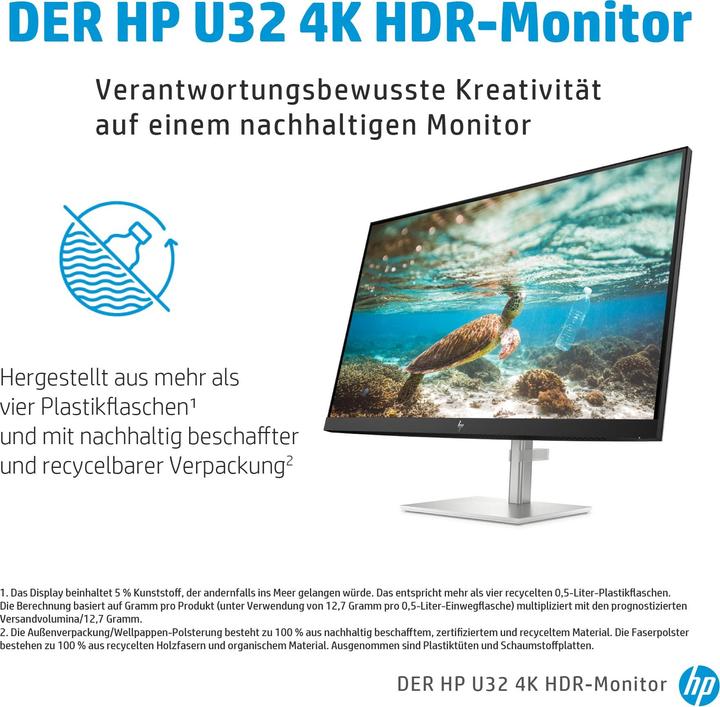 Produktbild HP U32 (3840 x 2160 Pixel, 31.50")
