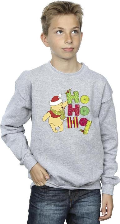 Produktbild Disney Winnie The Pooh Ho Ho Ho Scarf Sweatshirt Jungen (152, 158)