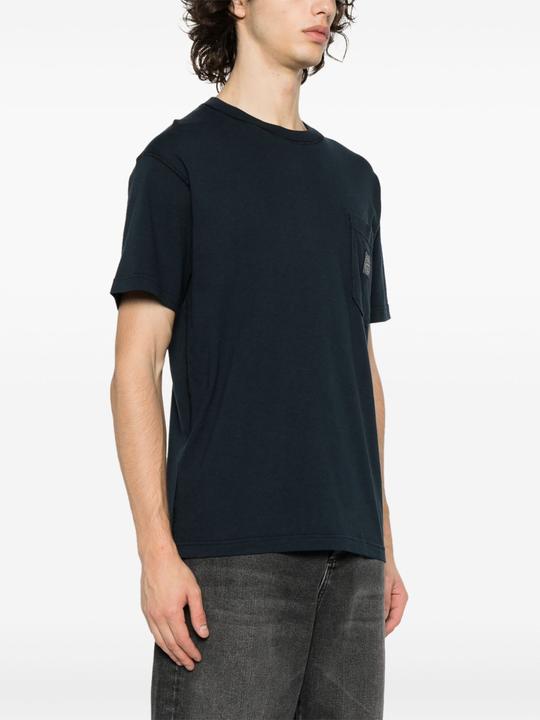 Actual product image Stone Island T-shirts And Polos Blue (L)