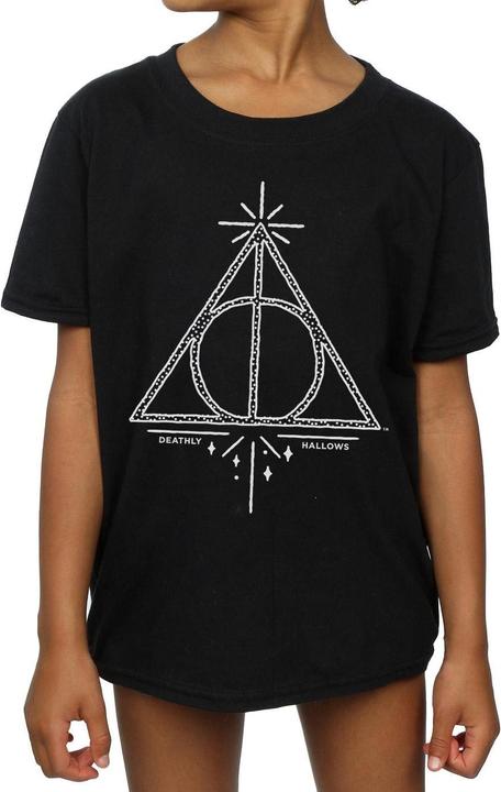 Immagine prodotto Deathly Hallows Symbol Maglietta Ragazze (128)