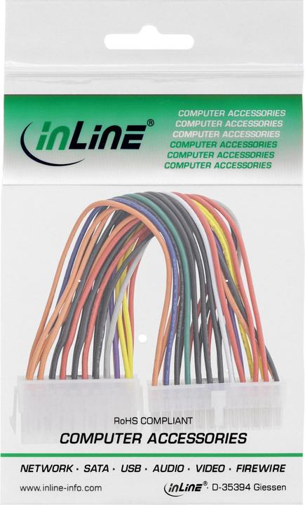 Image du produit InLine Adaptateur électrique 20-pin à 24-pin