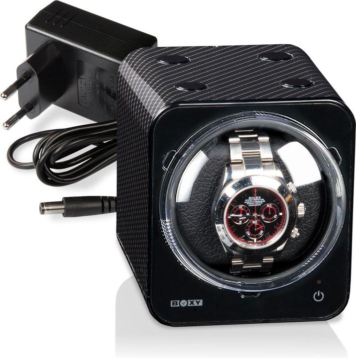 Image du produit Beco Remontoir pour Montres Boxy Fancy Brick - carbone avec alimentation électrique (1 x)