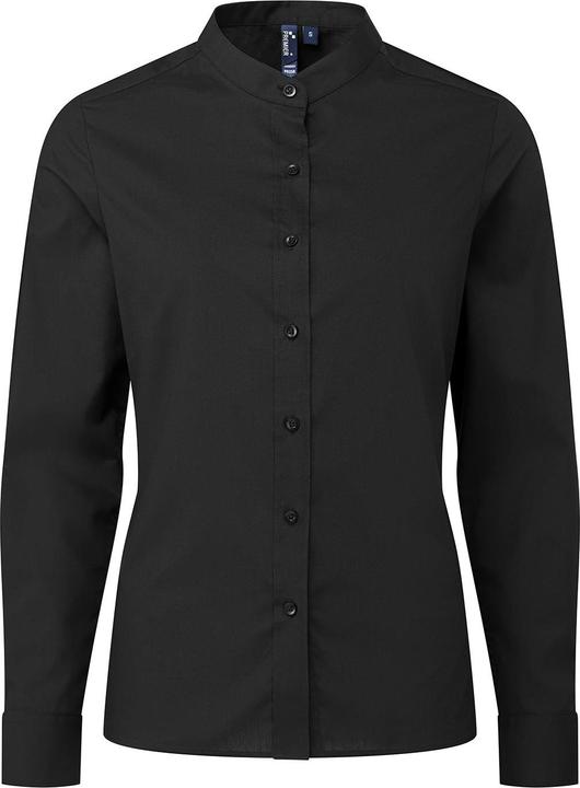 Actual product image Premier Womens/Ladies Grandad Collar Formal Shirt (XL)