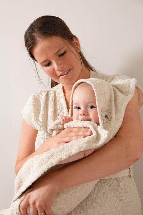 Actual product image Zewi Hooded bath towel
