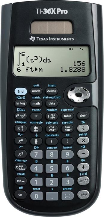 Actual product image TI School calculator TI-36 X Pro (Solar cells)