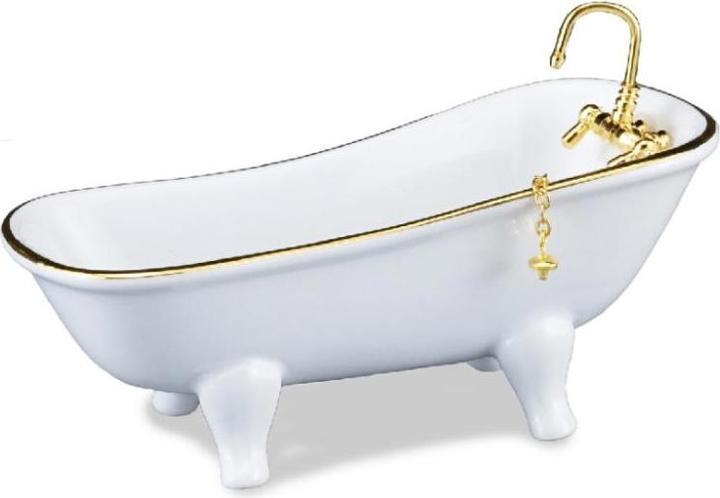 Produktbild Reutter 001.767/1 - Badewanne, weiss, Miniatur