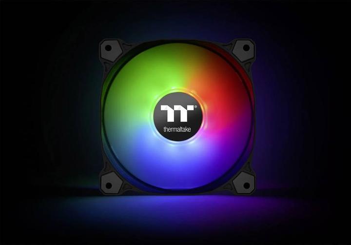 Actual product image Thermaltake Pure Plus RGB 12 TT Premium Edition (120 mm, 3 x)