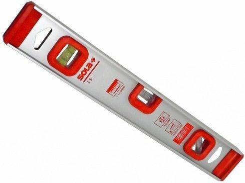 Produktbild MGA Sola I-Profil Wasserwaage 3.186.940,5 cm I 5 127 cm, grau/rot, 50 cm