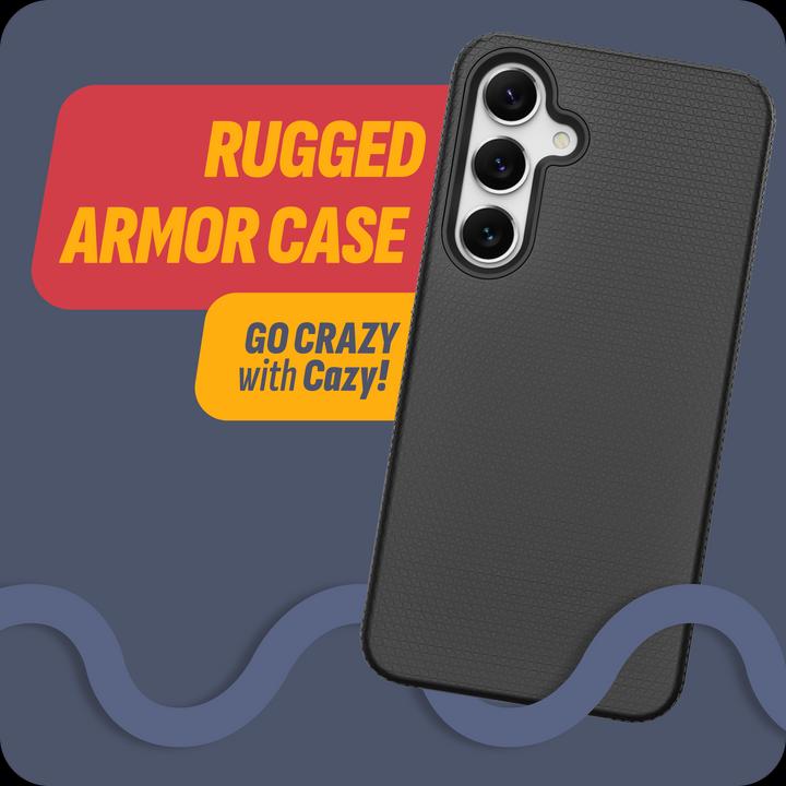 Actual product image Cazy Robust textured cover Non-slip texture (Samsung Galaxy A56, Samsung Galaxy A36)