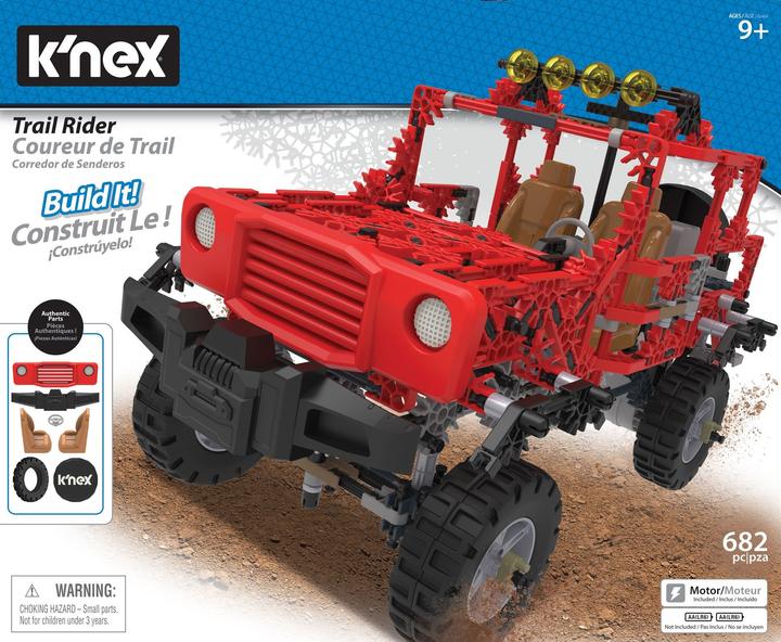 Image du produit K'Nex Building Set 15222 Kit de construction Trail Rider, Jouet de construction, Multicolore