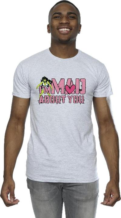 Actual product image Mens She-Hulk Mad About You T-Shirt (5XL)