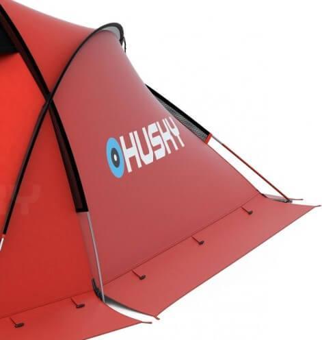Actual product image Husky Flame 2 Extreme Lightweight Tent - Rood - 2 Persoons (Tunnel tent, 3.26 kg, 2 persons)