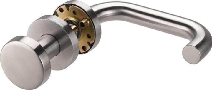 Actual product image Amf Exchangeable set stainless steel D/K without key rosette without DIN left/right (Door handle)