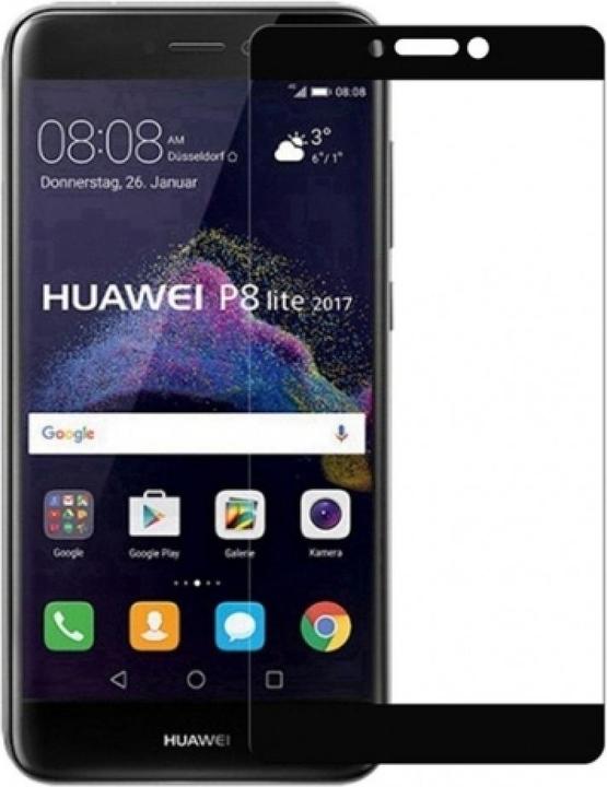 Image du produit Screenguard Huawei P8 Lite 2017 Full Screen Protective Glass 2.5D 9H (1 pièce(s), Huawei P8 Lite (2017))
