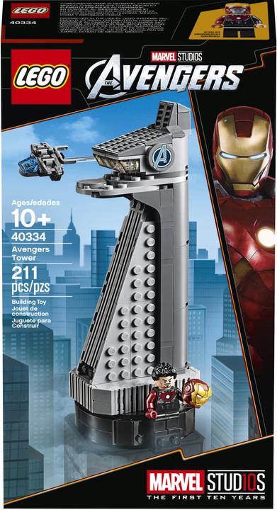 Produktbild LEGO Marvel Avengers toren - 40334 (40334, LEGO Marvel)