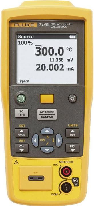 Actual product image Fluke 714B Calibrator Calibrated to factory standards