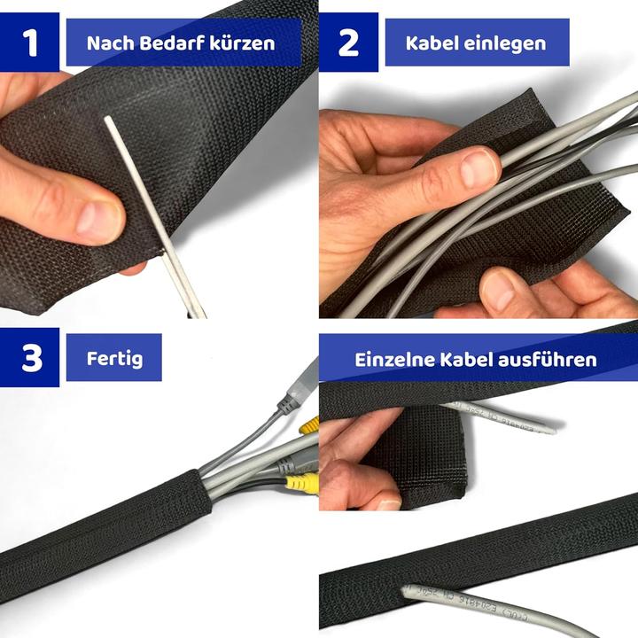 Actual product image Label-the-cable Kabelschlauch (Cable conduit, 2500 cm)