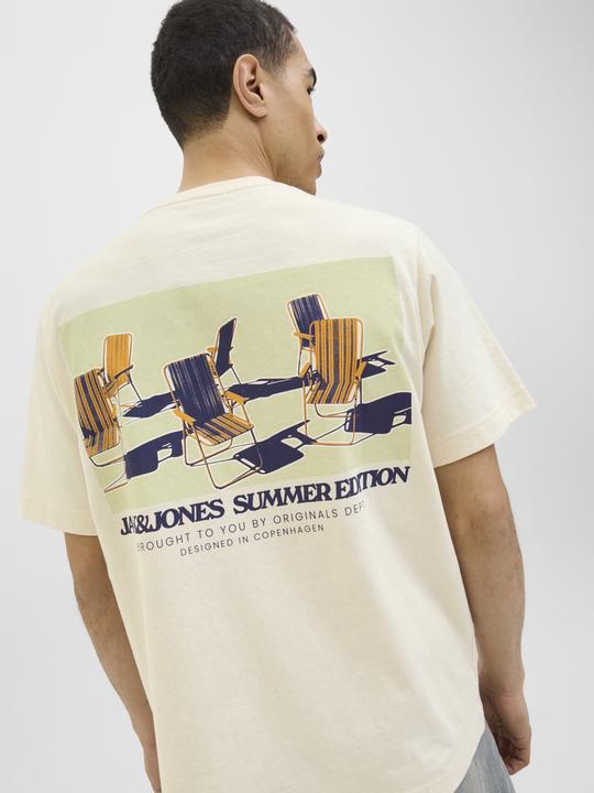 Image du produit Jack & Jones Gedruckt Rundhalsausschnitt T-shirt T-shirt (XS)