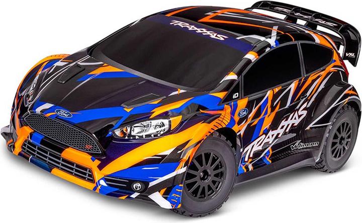 Immagine prodotto Traxxas Ford Fiesta St Orange 1/10 Rally Vxl Rtr Brushless Senza Batteria E Caricabatterie (RTR pronto all'uso)