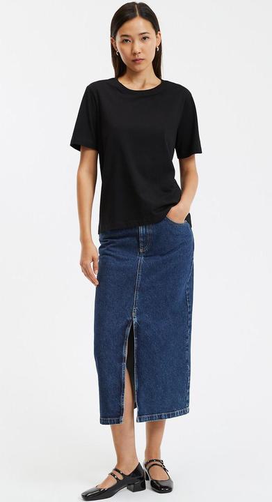 Produktbild La Redoute Collections T-Shirt mit rundem Ausschnitt und kurzen Ärmeln (38)