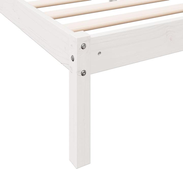 Produktbild VidaXL Bett Extra Lang ohne Matratze 80x210 (80 x 210 cm)