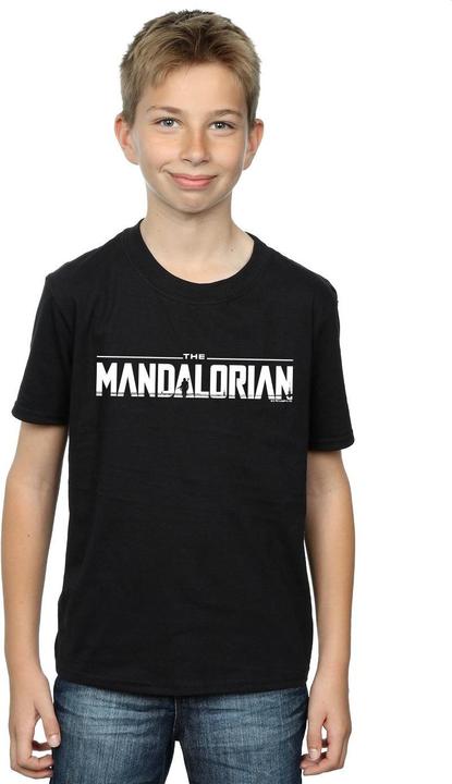 Produktbild Star Wars The Mandalorian Logo TShirt Jungen (128)