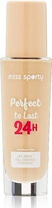 Image du produit Miss Sporty MISS SPORTY Perfect To Last 24h podkład do twarzy 100 Ivory 30ml (Ivory)