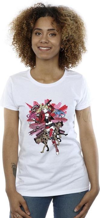 Image du produit T-Shirt coton Harley Quinn Hyenas Femme/Dames (XL)