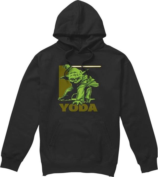 Actual product image Star Wars Mens Yoda Square Hoodie (M)