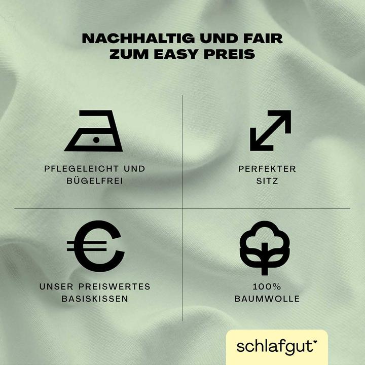 Produktbild schlafgut Easy Jersey (Duvetbezug, 40 x 40 cm)