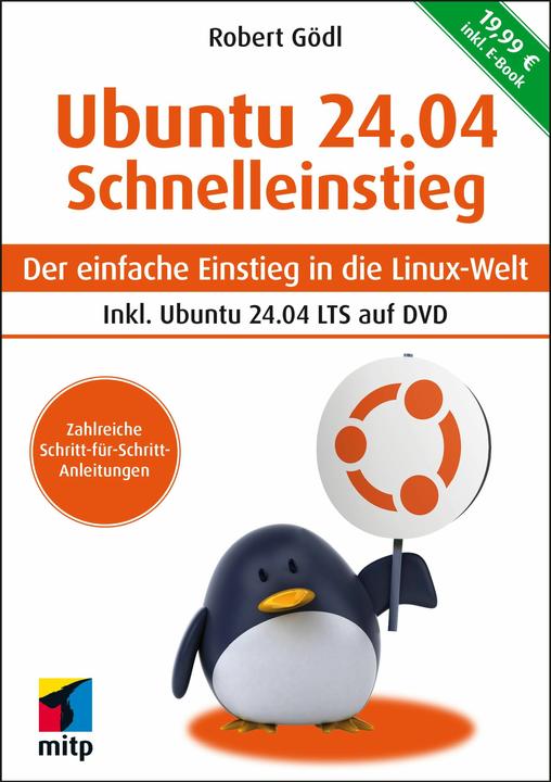 Produktbild Ubuntu 24.04 LTS Schnelleinstieg (Deutsch, Robert Gödl, 2024)