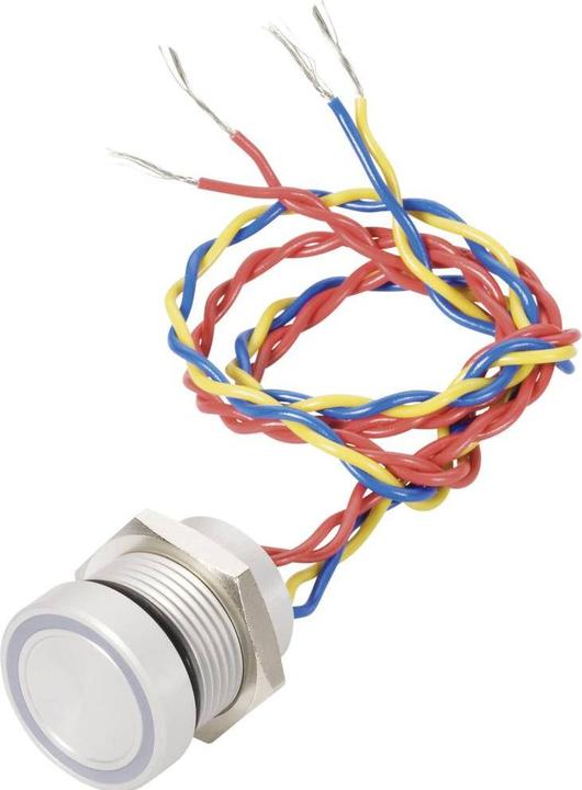 Produktbild Saia-Burgess Piezo-Taster 18mm silber