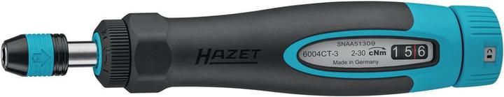 Actual product image HAZET Torque screwdriver 6004CT-3 (1/4", 0.02 Nm, 0.30 Nm)
