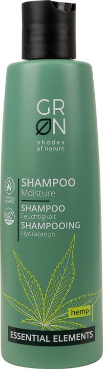 GRN ESSENTIAL Shampoo Feuchtigkeit Hanf (250 ml, Flüssiges Shampoo)