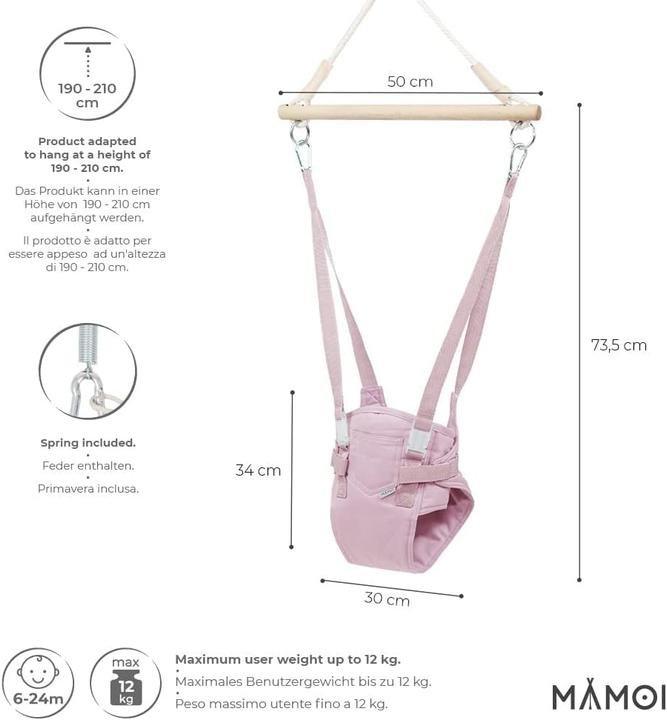 Actual product image Mamoi Babyhopper Swing