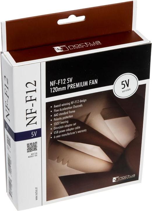 Immagine prodotto Noctua NF-F12 5V (120 mm, 1 x)
