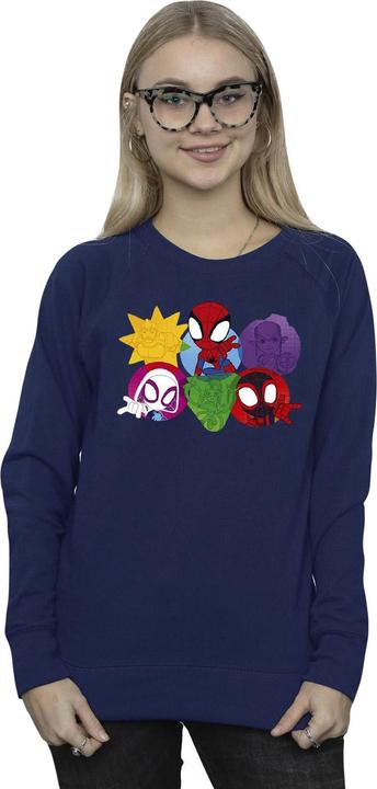 Immagine prodotto Spidey And His Amazing Friends Faces Felpa Donna (M)
