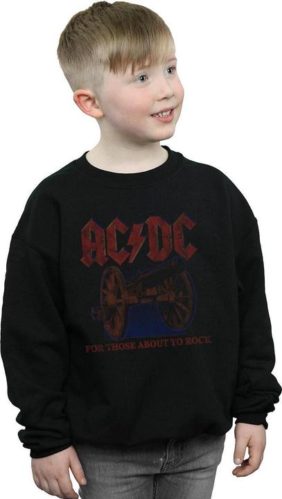 Produktbild AC/DC For Those About To Rock Canon Sweatshirt Jungen (116)