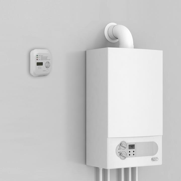 Actual product image Smartwares RM370/2 Carbon Monoxide Detector with 3 LEDs and