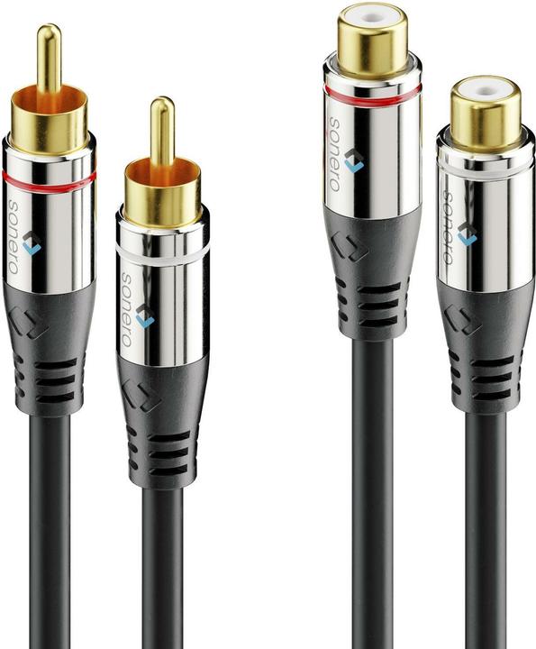 Sonero Câble audio RCA - RCA 5 m (5 m, Extension)