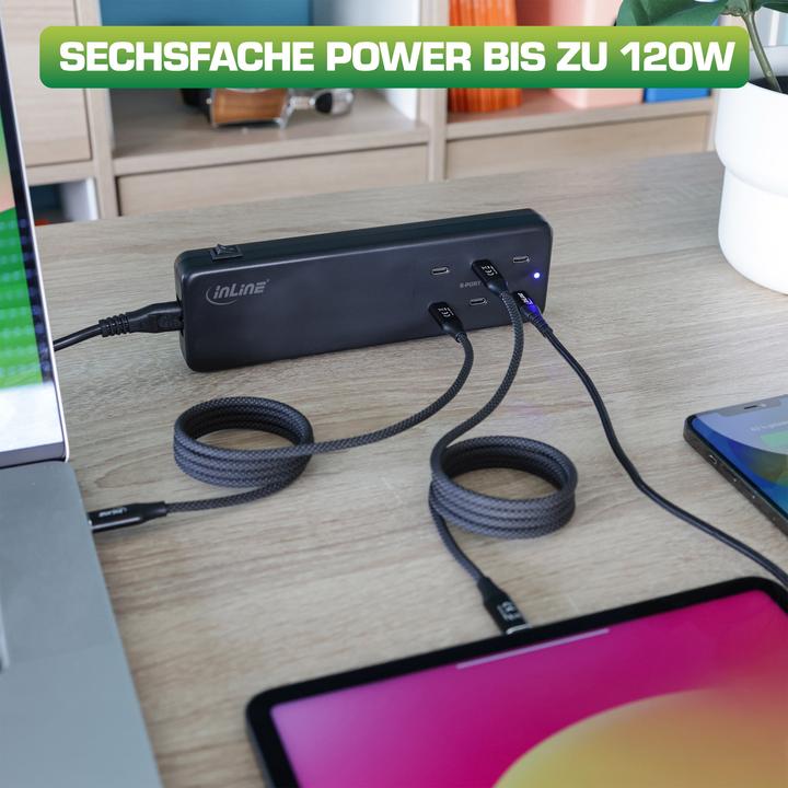 Actual product image InLine Multiport power supply (120 W)